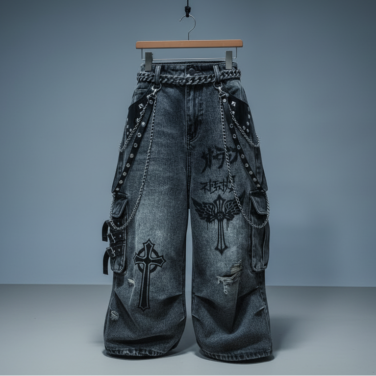 (K)night angels baGgy jeAns